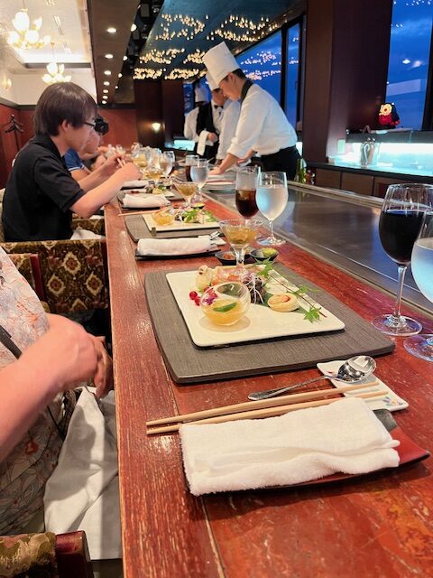 食事会　～鉄板焼き～ ①