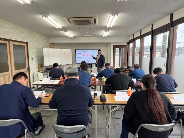 ４月４日　社内研修を行いました